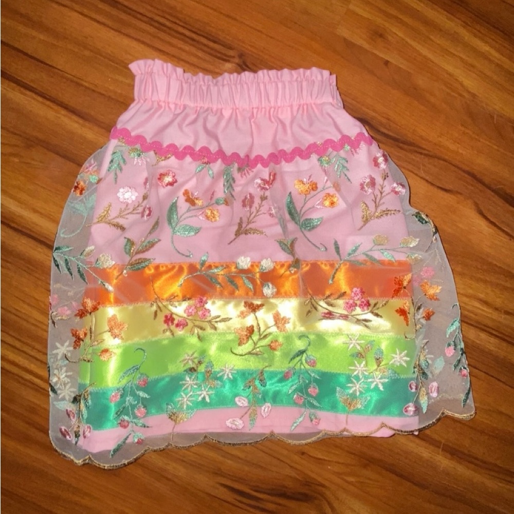 Baby ribbon skirt
